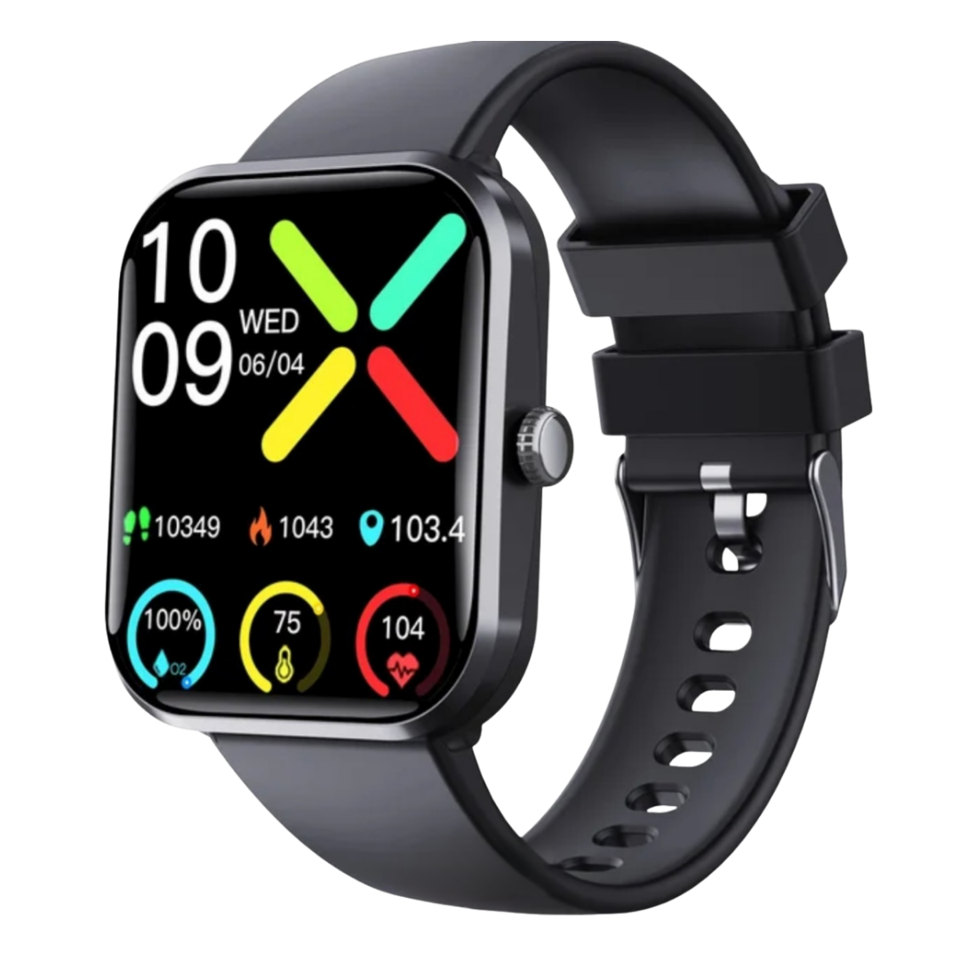 Vigour Health Watch - Black Sport